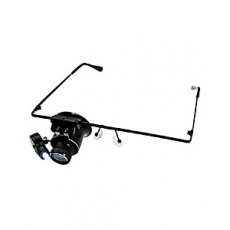 Лупа налобная 20x монокулярная (очки монокль) с подсветкой (1 LED) MG9892A