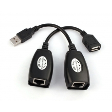 USB удлинитель по витой паре (8p8c) Rexant