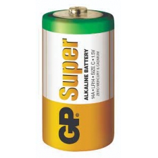 Батарейка GP Super LR14 C Shrink 2 Alkaline 1.5V