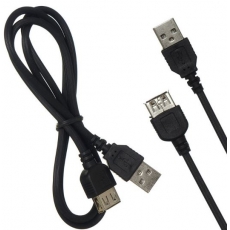 Кабель удлинитель DL33 USB A(M) - USB A(F) (папа-мама) 1м