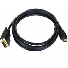 Кабель HDMI to DVI-D (19M -25M) 2м, TV-COM