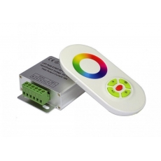 Контроллер RGB RF сенсорный 18А Белый