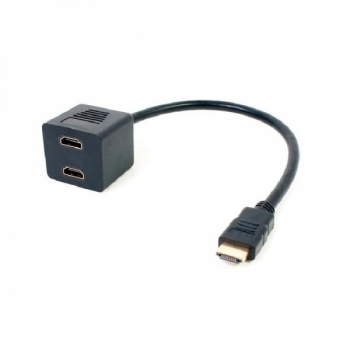 Переходник шт. HDMI - 2гн. HDMI (провод) GOLD Rexant