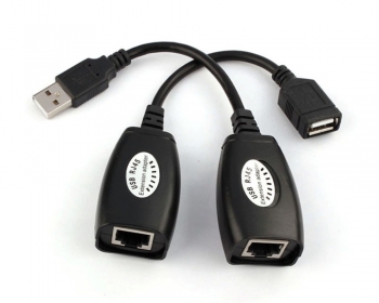 USB удлинитель по витой паре (8p8c) Rexant