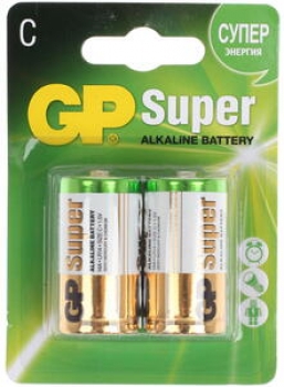 Батарейка GP Super Alkaline C (LR14)