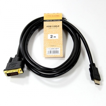 Шнур HDMI - DVI 2m Tv-com
