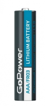 Батарейка GoPower FR03 AAA Lithium 1.5V