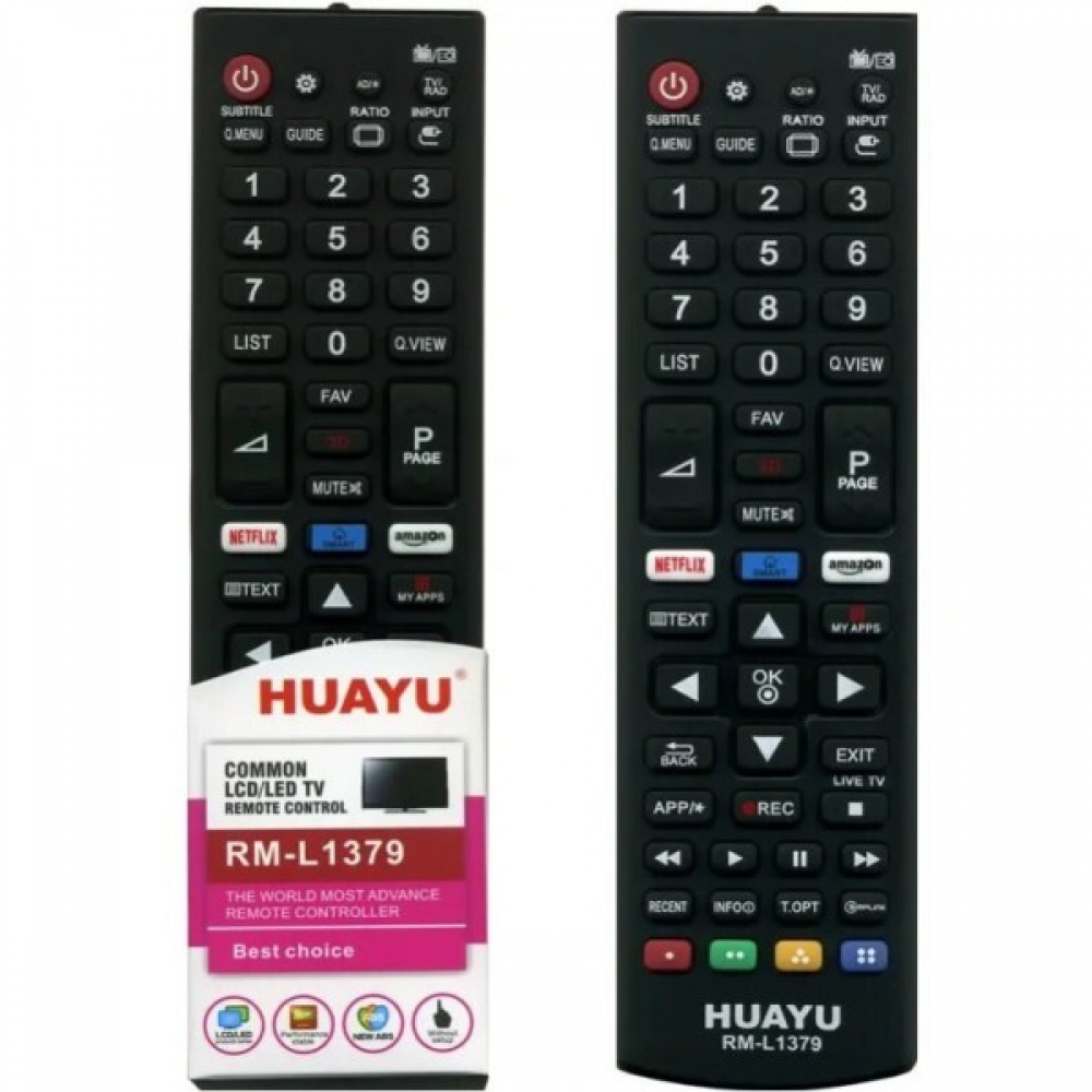 Пульт универсальный RM-L1379 Huayu (для LG)
