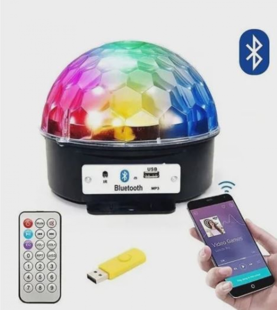 Диско шар MP3 LED Magic Ball Light