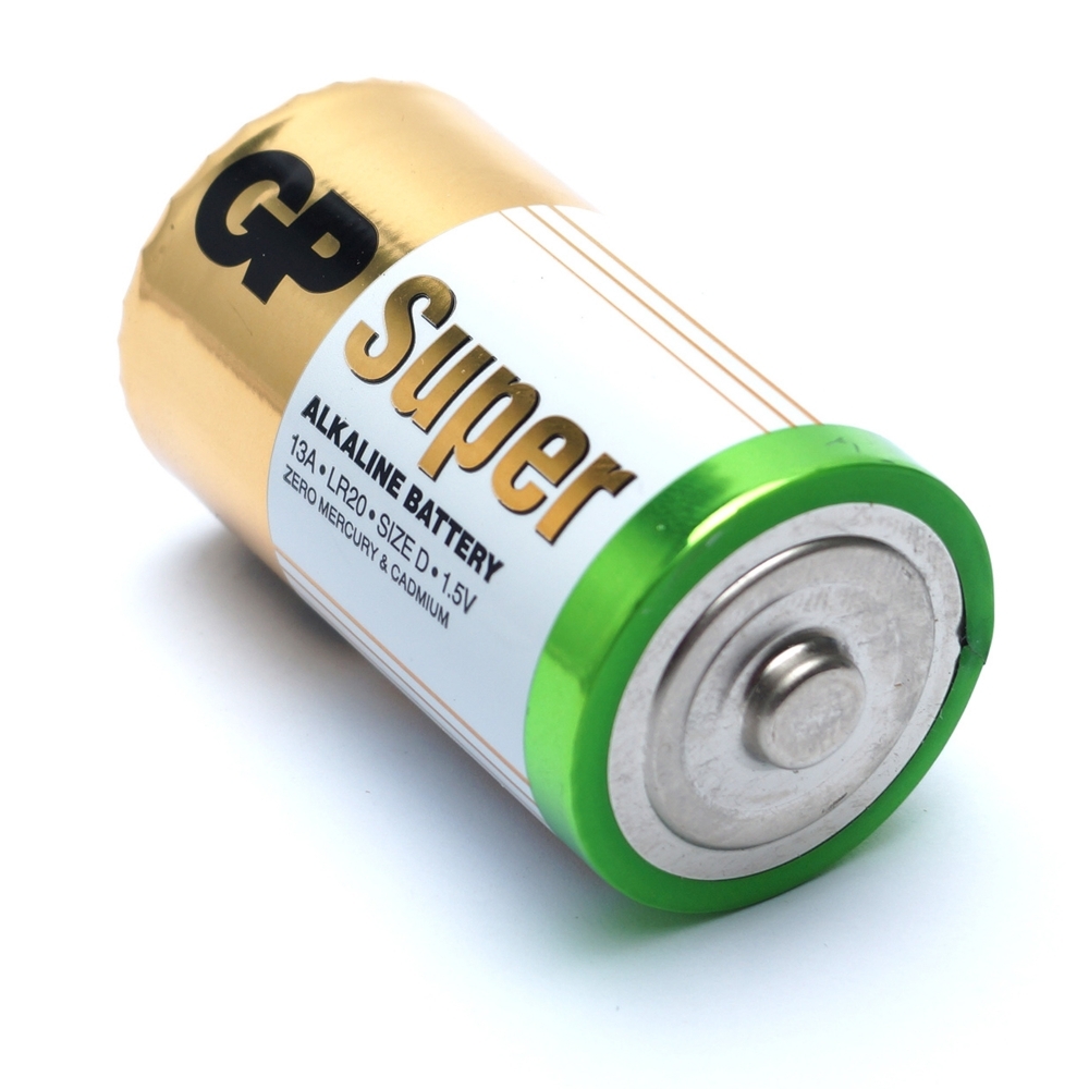 Батарейка GP Super Alkaline, LR20, D